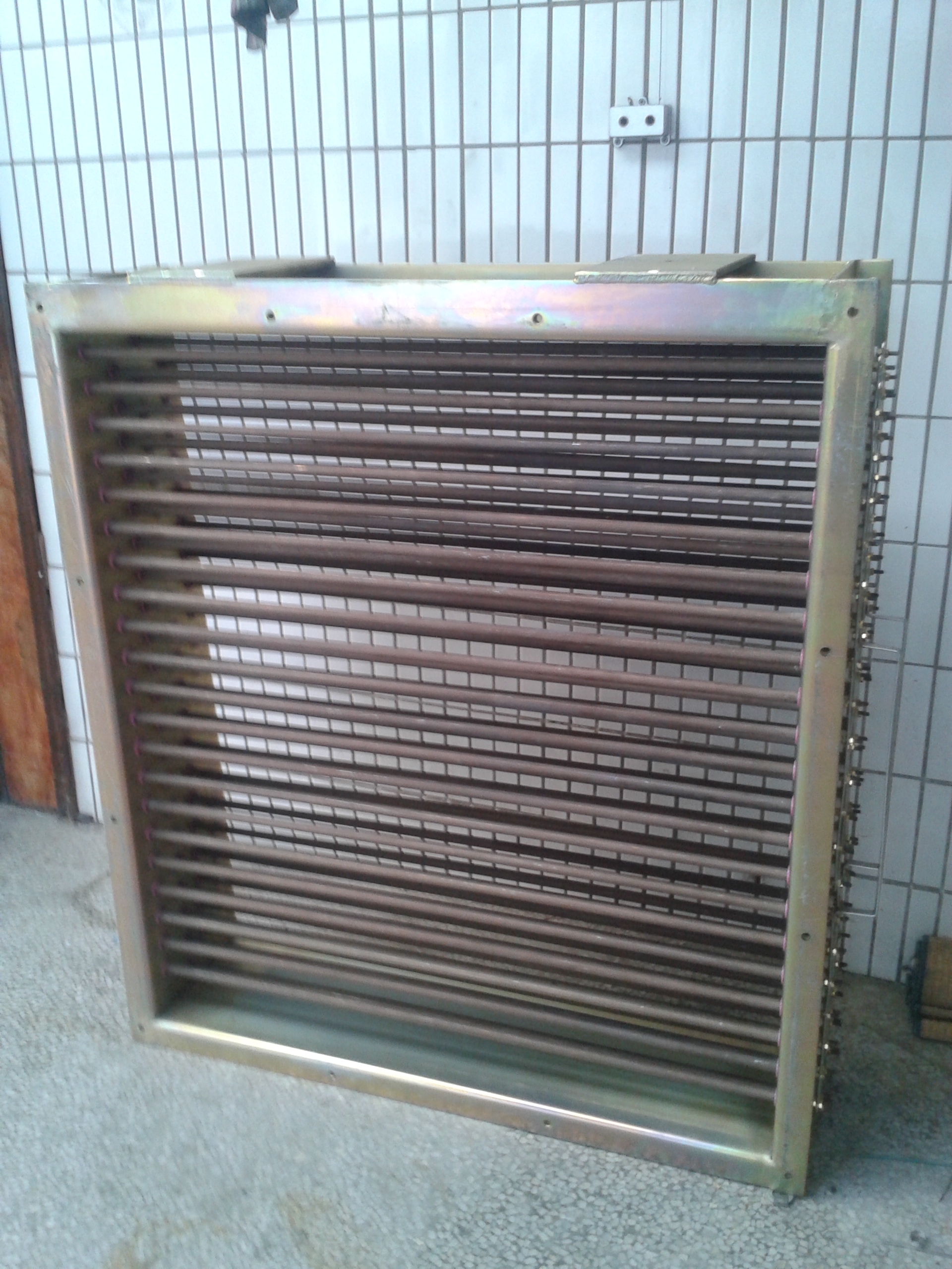 翅片风道式加热器